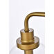 Hanson 2 Light 19 inch Brass Bath Sconce Wall Light