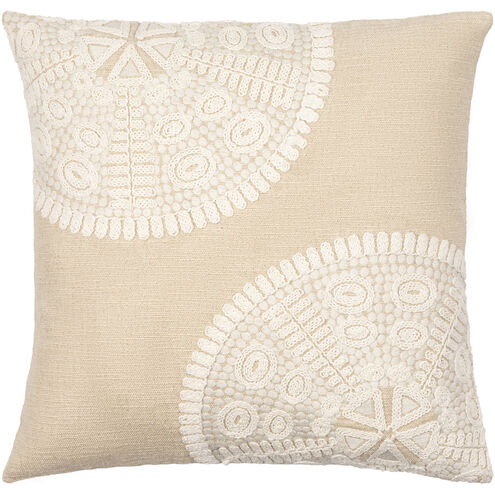 Maricopa 20 inch Beige Pillow Kit in 20 x 20, Square