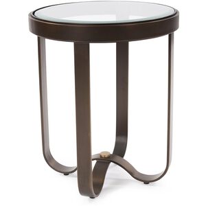 Carter 24.5 X 20 inch Bronze Side Table