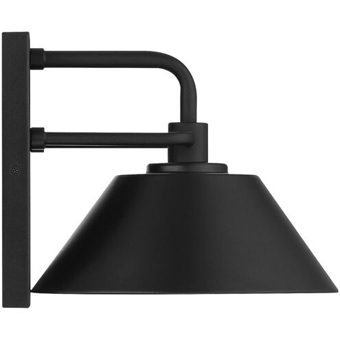 Avalon LED 8 inch Black Outdoor Wall Sconce
