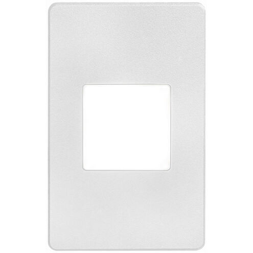 Logan 120VAC 3.30 watt White Step/Wall Light, Rectangle