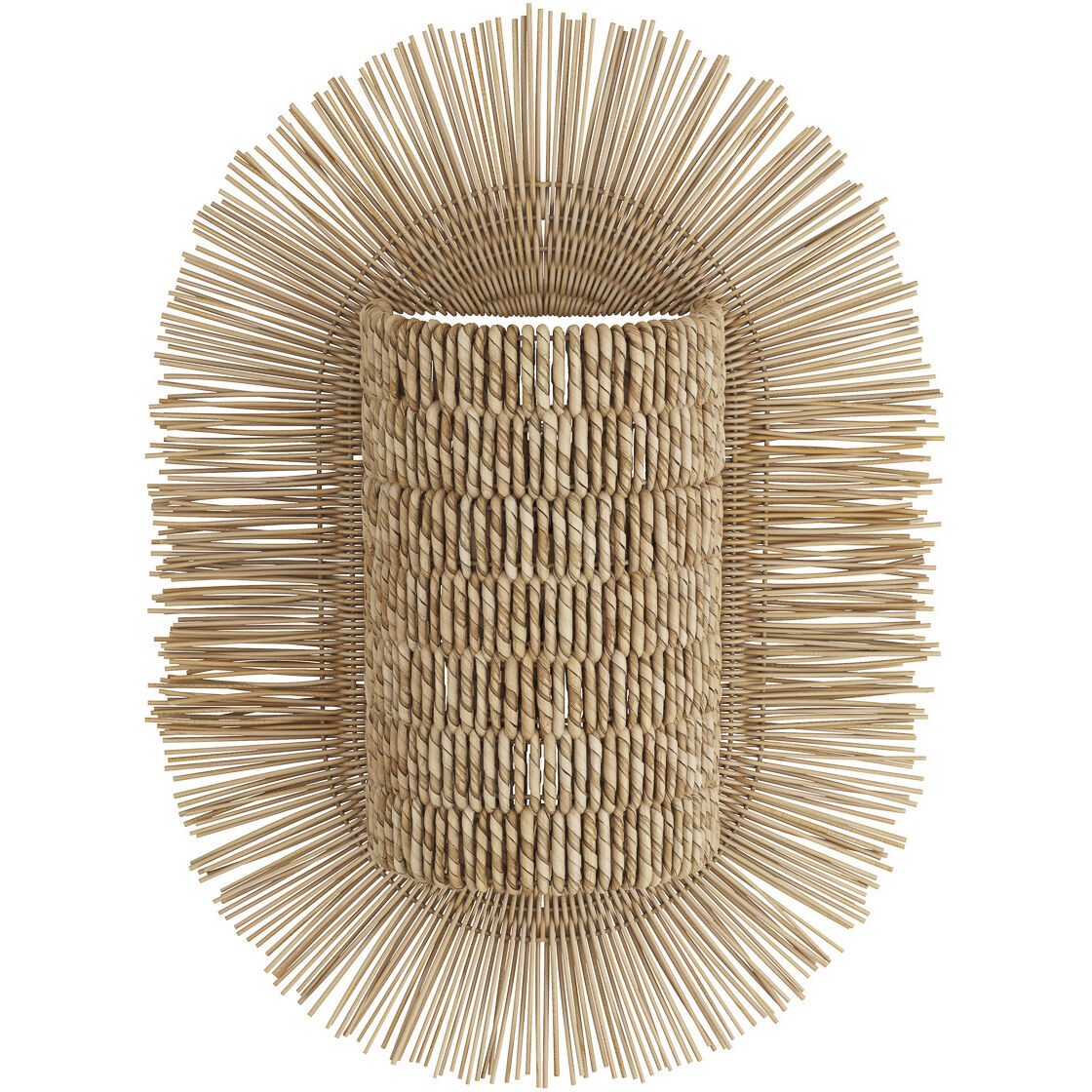 Alexia 2 Light 17 inch Natural Sconce Wall Light