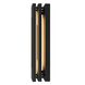 Layer LED 18 inch Sand Black Wall Sconce