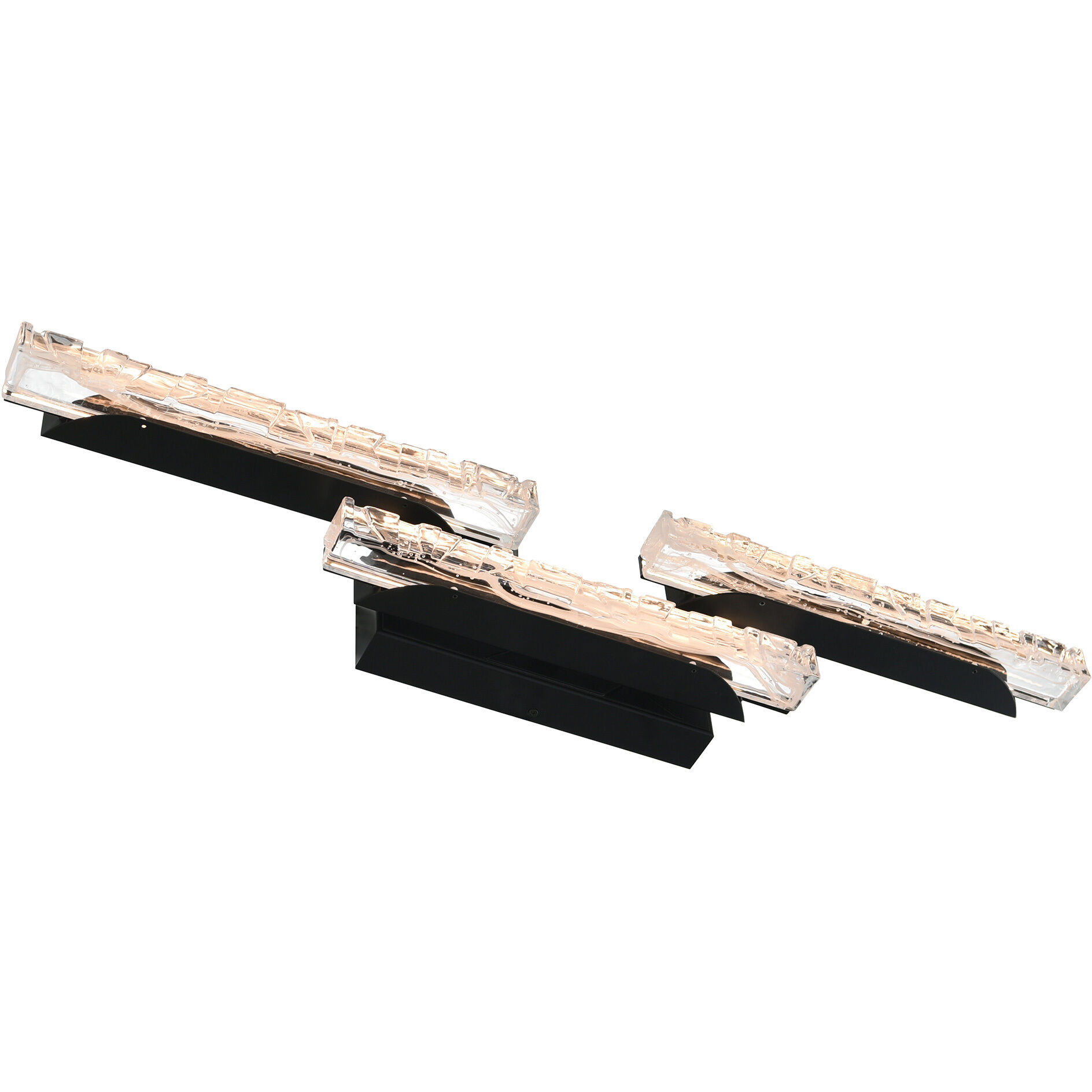 Valira LED 35.5 inch Black Vanity Light Wall Light