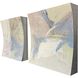 Finding Peace Pink and Blue and Green and White Wall Sculpture, The Studio