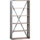 Tasmin 71 X 24 X 18 inch Galvanized with Natural Shelf