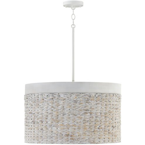 Tallulah 4 Light 24 inch Chalk Wash Pendant Ceiling Light