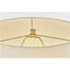 HABLE Nell 28.13 inch 75 watt Cracked Honey Table Lamp Portable Light