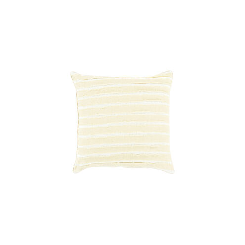 Willow 20 X 20 inch Moss and Cream Throw Pillow