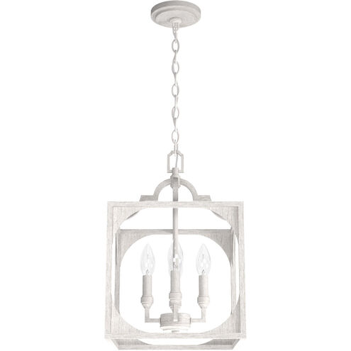 Highland Hill 4 Light 12 inch Distressed White Pendant Ceiling Light