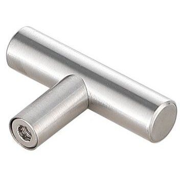 Quinn Brushed Nickel Hardware Drawer Pull, Set of 10