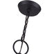 Soho 14 Light 40 inch Black Foyer Chandelier Ceiling Light