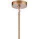 Tallulah 12 Light 26 inch Lacquered Gold Pendant Ceiling Light