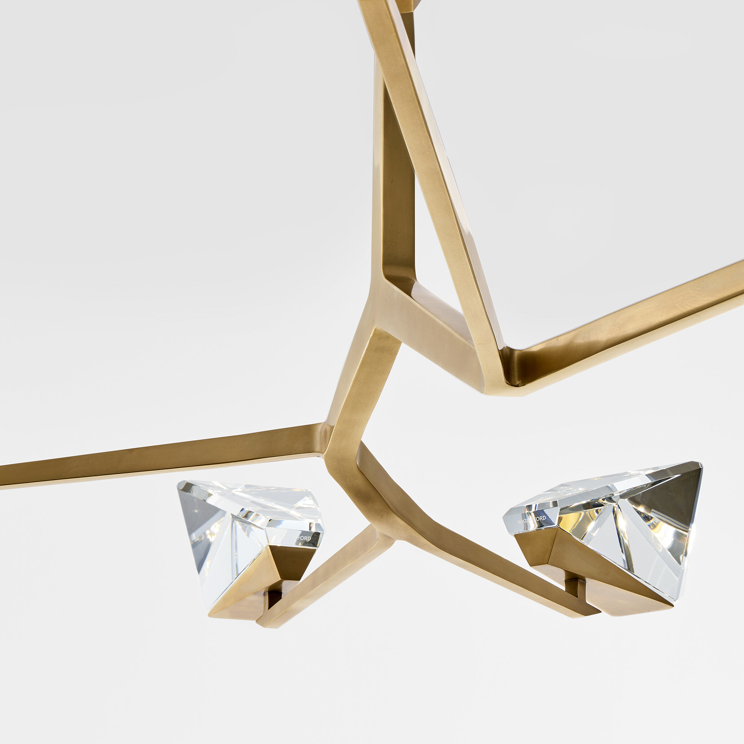 Waterford Carraig LED 52.5 inch Natural Brass Chandelier Ceiling Light