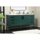 Eugene 60 X 22 X 33.5 inch Green Vanity Sink Set