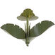 Banana Leaf 3 Light 24 inch Banana Leaf Semi-Flush Ceiling Light