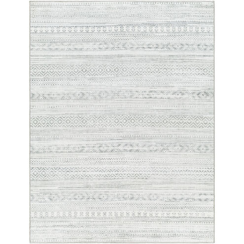 Hera 48 X 31 inch Light Grey Rug, Rectangle