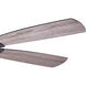 Barnes 21.26 inch Matte Black and Rustic Oak with Driftwood-Black Walnut Blades Ceiling Fan