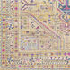 Coventry 120 X 96 inch Tan/Orange/Purple/Light Blue/White Handmade Rug in 8 x 10