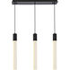 Weston 3 Light 32 inch Black Pendant Ceiling Light
