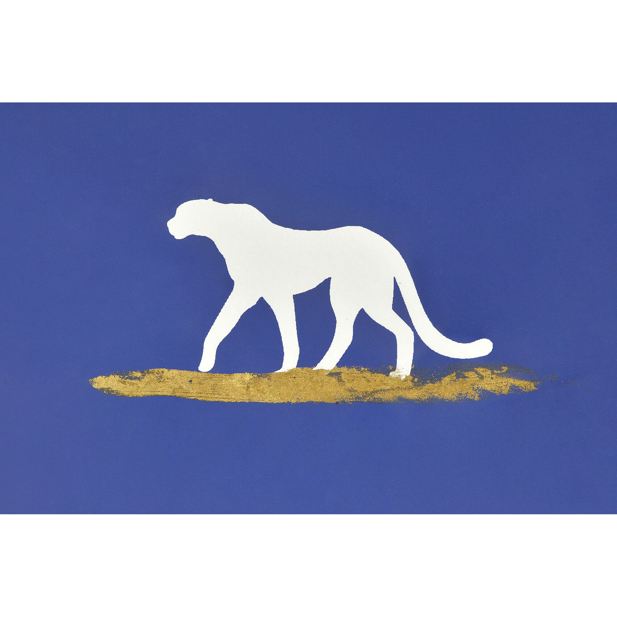 Makalu Gold Foil Wall Art, Set of 3