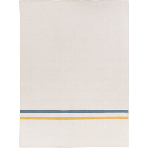 Colton 36 X 24 inch Ivory, Saffron, Dark Blue Rug