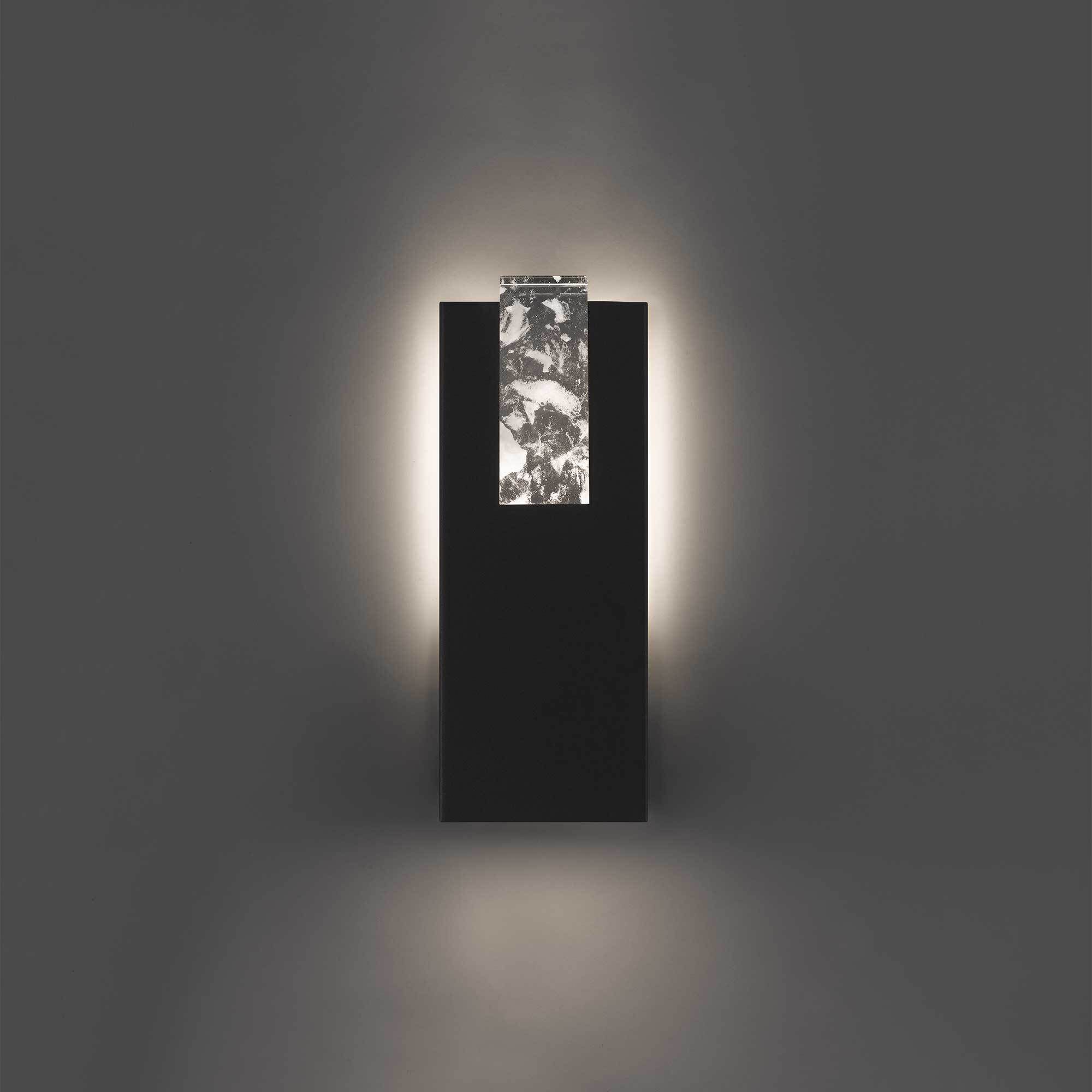 Mille LED 12.88 inch Sand Black Outdoor Wall Sconce