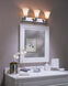 Fairfield 4 Light 35 inch Brushed Nickel Bath Vanity Wall Light