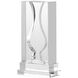 Hourglass 9.8 X 5.1 inch Vase