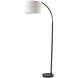 Jace 64 inch 100 watt Black Floor Lamp Portable Light