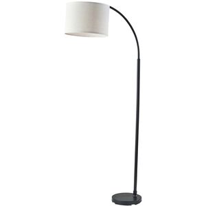Jace 64 inch 100 watt Black Floor Lamp Portable Light