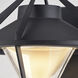 Jackson LED 8.25 inch Textured Black Outdoor Wall