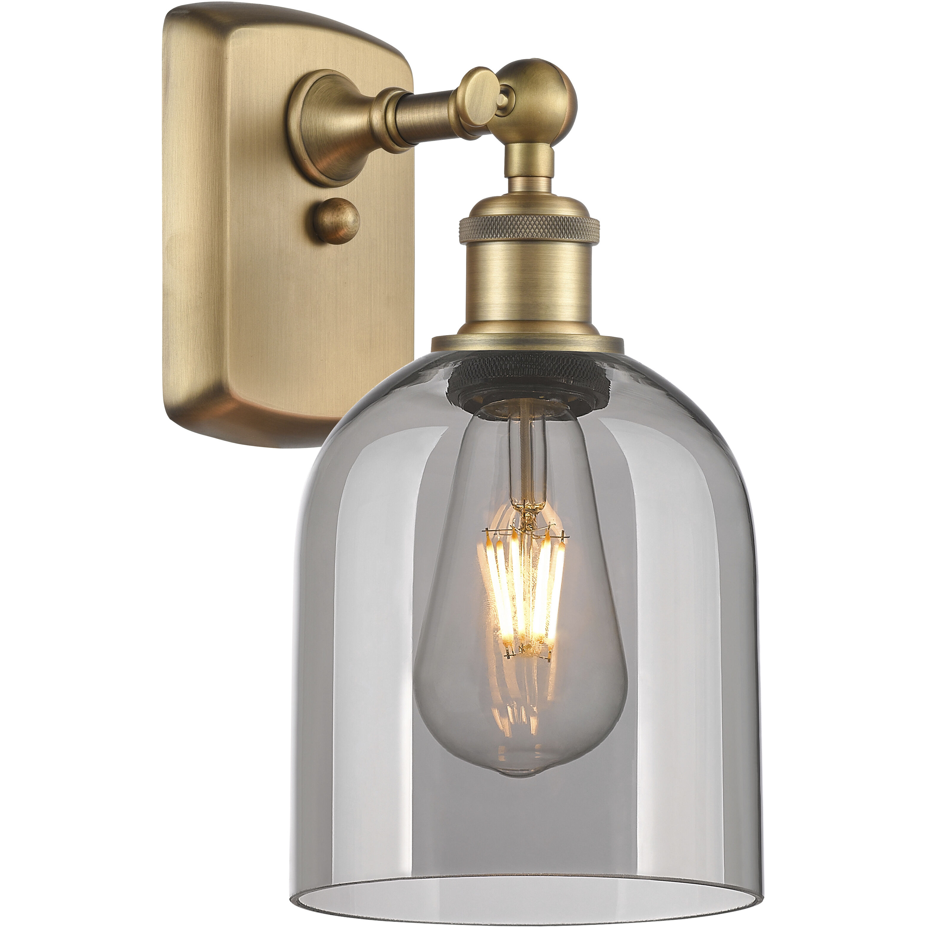 Ballston Bella 1 Light 5.5 inch Brushed Brass Sconce Wall Light
