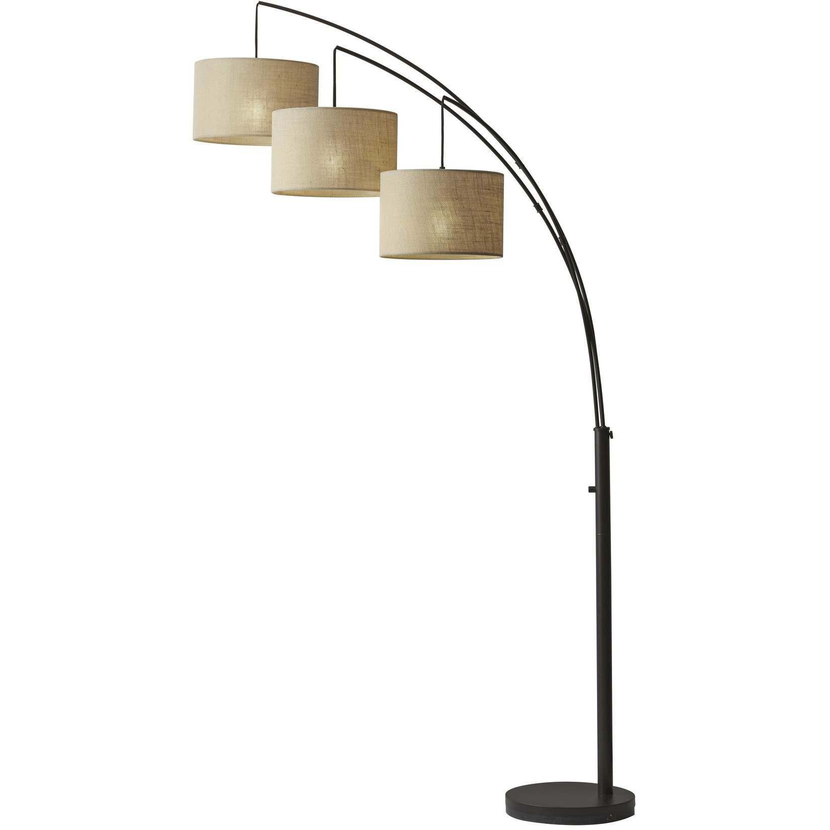 Adesso 4238 26 Trinity 84 inch 100 watt Antique Bronze Arc Lamp Portable Light