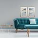 Abstract Collection Blue Framed Art