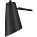 Bray Wall Mount Wall Light in Black