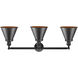 Franklin Restoration Appalachian 3 Light 32 inch Oil Rubbed Bronze Bath Vanity Light Wall Light, Franklin Restoration