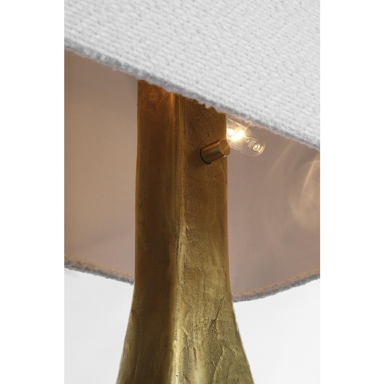 Anne-Marie Barton Terra-Forma 22.75 inch 8.00 watt Museum Brass Right Table Lamp Portable Light