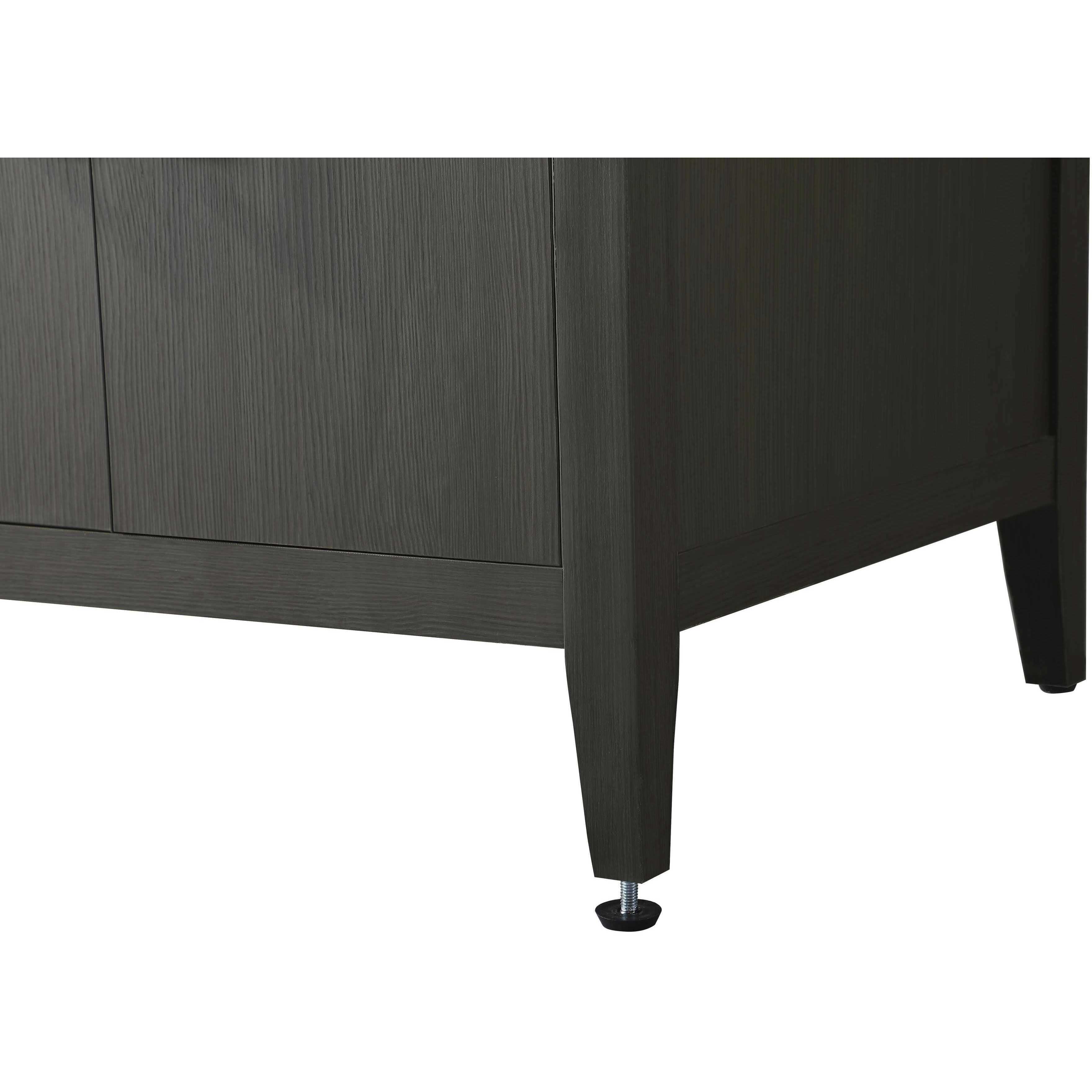 Millie 60 X 35 inch Mocha Brown Bathroom Vanity Cabinet