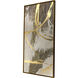 Metallic Expression Metallic and Beige and Brown and Neutral Canvas, The Studio