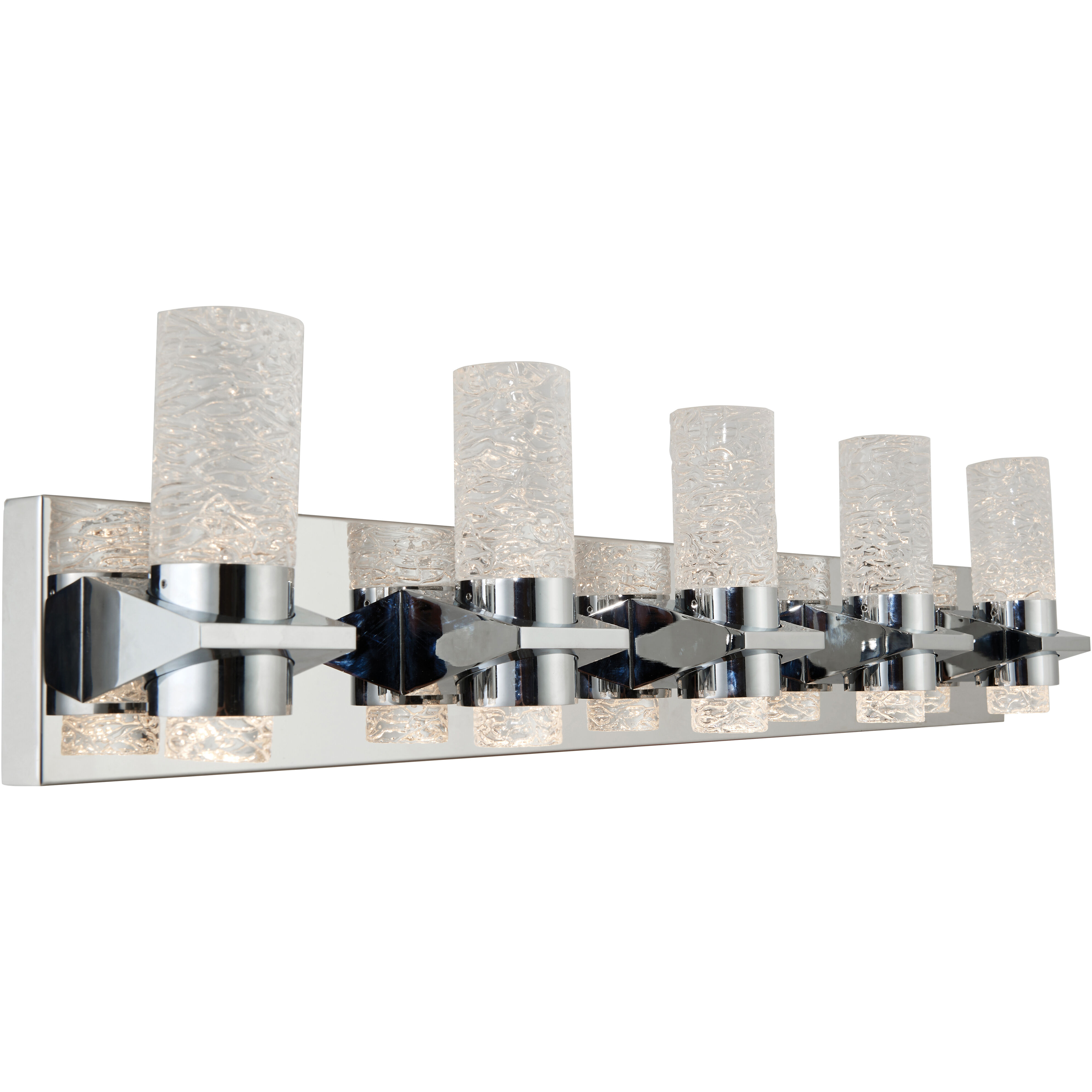 Krypton LED 33 inch Chrome Bath Vanity Light Wall Light