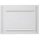 Lustro 48 X 36 inch Might Bright White LED Wall Mirror