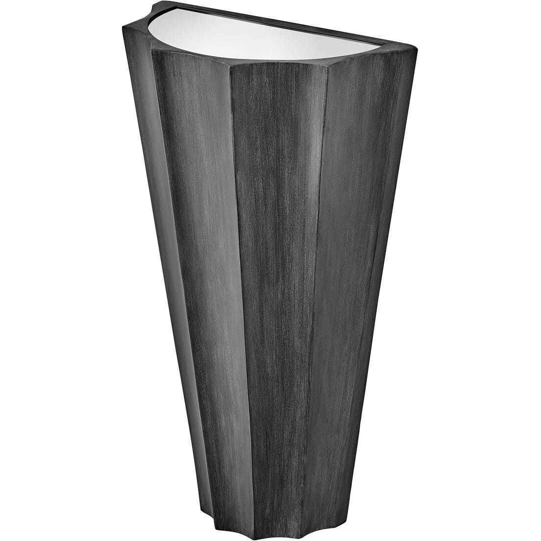 Lisa McDennon Gia LED 10 inch Brushed Graphite Indoor Wall Sconce Wall Light
