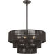 Acordia 6 Light 23 inch English Bronze Pendant Chandelier Ceiling Light
