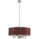 Park Ridge 7 Light 24 inch Brushed Nickel Pendant Chandelier Ceiling Light