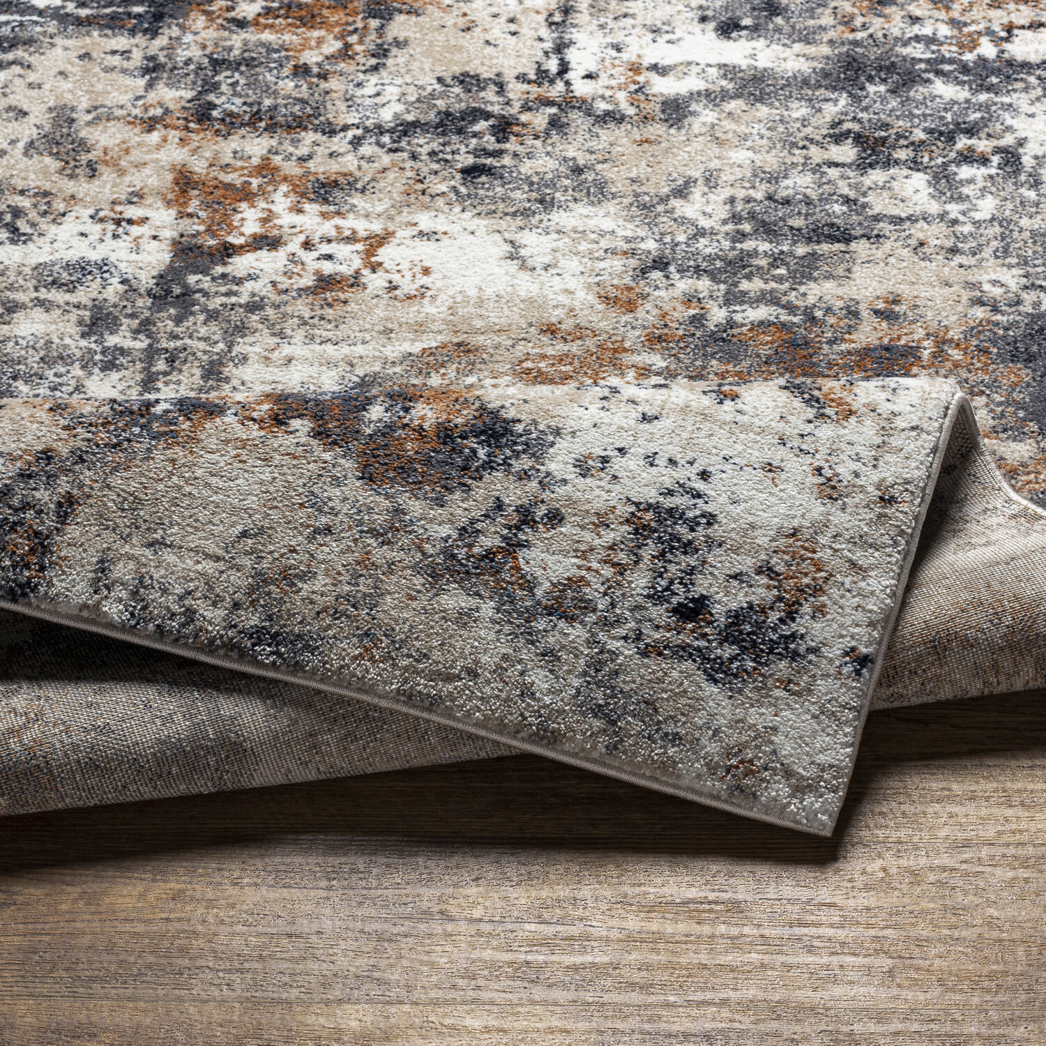 Tuscany 114 X 79 inch Taupe Rug, Rectangle