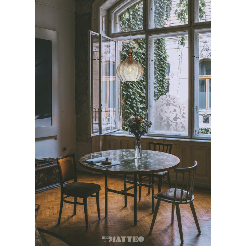 Renity 1 Light 9.13 inch Aged Gold Brass Pendant Ceiling Light