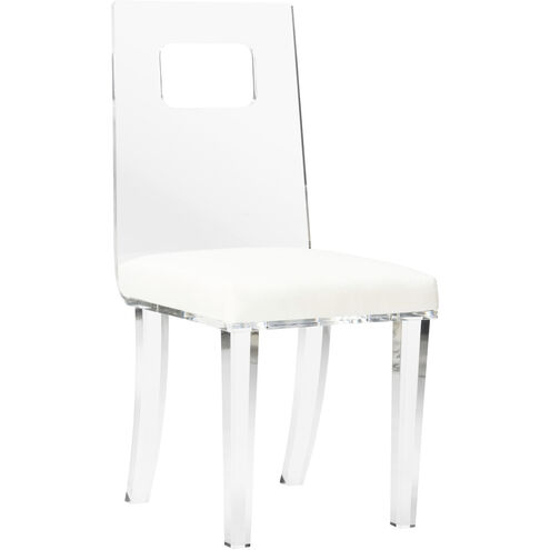 Simon White/Cream Chair