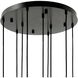 Javier 9 Light 25 inch English Bronze Multi-Port Chandelier Ceiling Light