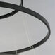 Groove WiZ LED 39.5 inch Black Single Pendant Ceiling Light